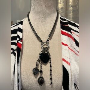Chico’s black necklace